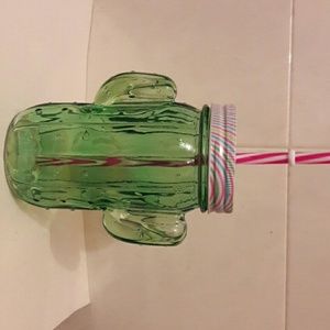 Cactus Glass Cup